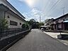 外観：前面道路は幅6ｍのいわき市道です。