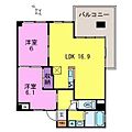 カルム竹林3階7.7万円