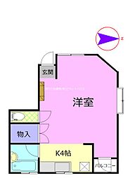 間取図画像 ワンルーム
