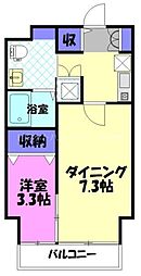 間取図画像 1DK