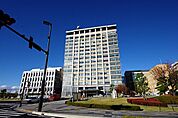 役所「栃木県庁まで2205m」