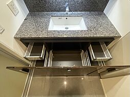 洗面化粧台の収納