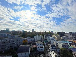 バルコニーから南の眺望