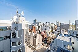 北西向きバルコニーからの眺望