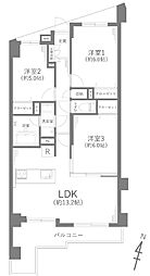 シルフィード湘南 3LDKの間取図画像