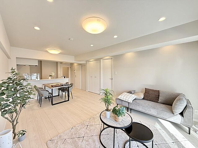 リビング/ダイニング 竹の塚ビューハイツB棟 5階/-