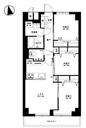 間取図画像 3LDK