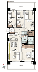 間取図画像 4LDK