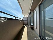 風通しの良い使いやすいバルコニー