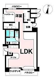 ライオンズマンション柏木二丁目 1SLDKの間取図画像