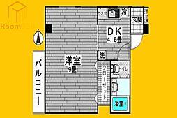 間取図画像 1DK