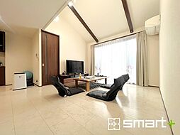 ひたちなか市市毛　平屋中古戸建て 4LDKのリビング/ダイニング