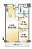 間取り：2LDK、価格5980万円、専有面積67.73m2、バルコニー面積9.24m2 
