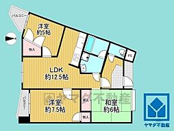 間取図画像 3LDK