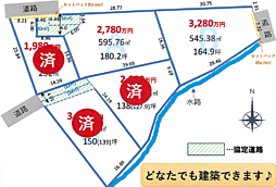 物件画像 狭山市柏原5区画(残2区画)