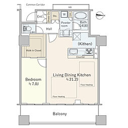 プレサンスレジェンド堺筋本町タワー 22階