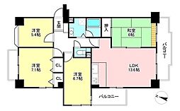 間取図画像 4LDK