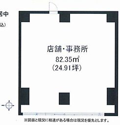 グローベルザ・スイート練馬プレミア ワンルームの間取図画像