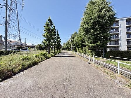 前面道路を含めた写真