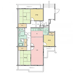 間取図画像 4LDK