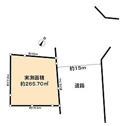 柏市南増尾　土地