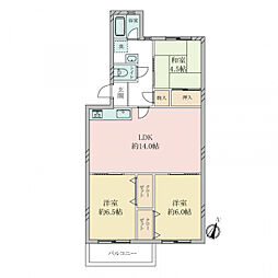 間取図画像 3LDK