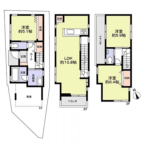 間取り 明石市大久保町谷八木