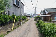 接道：北方向