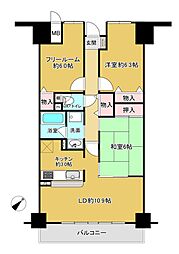 間取図画像 2SLDK