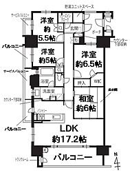 レピア高松 4LDKの間取図画像