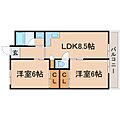 Glanzmukogawa2階6.0万円