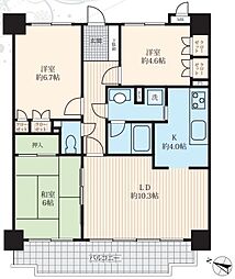 間取図画像 3LDK