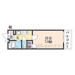 間取図画像 1K