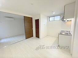 近鉄大阪線 弥刀駅 徒歩7分の賃貸アパート 1階1LDKのリビング/ダイニング