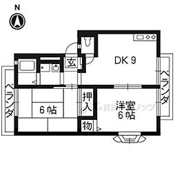 京阪本線 八幡市駅 徒歩14分