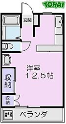 間取図画像 ワンルーム
