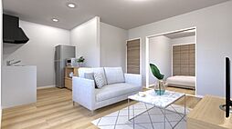 MAJESTIC松阪2nd 204 2階1LDKのリビング/ダイニング