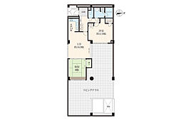 コートヒルズ湘南・日向岡 2LDKの間取図画像