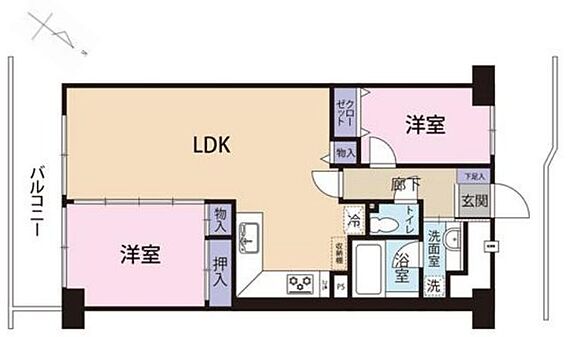 お部屋は8階高...