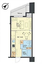 間取図画像 1DK