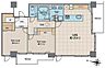 間取り：最上階5階部分の南西角部屋で日当り・通風良好！内装リノベーション済の新築のように綺麗なお部屋です。