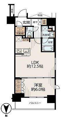 間取り パレステージ大島 2階/204
