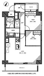 コンドミニアム池尻 2LDKの間取図画像