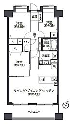 レクセル篠崎 3LDKの間取図画像