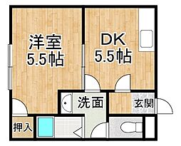 間取図画像 1DK