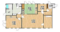 間取図画像 3LDK