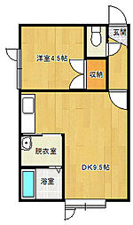 間取図画像 1DK