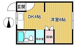 間取図画像 1DK