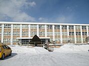 中学校「音更町立共栄中学校まで1331m」