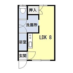 間取図画像 1DK